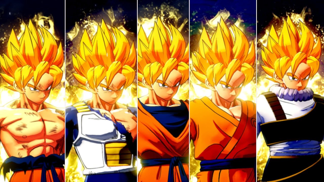 Goku Transformations(Costumes/Variants) - Dragon Ball Z Kakarot Mods