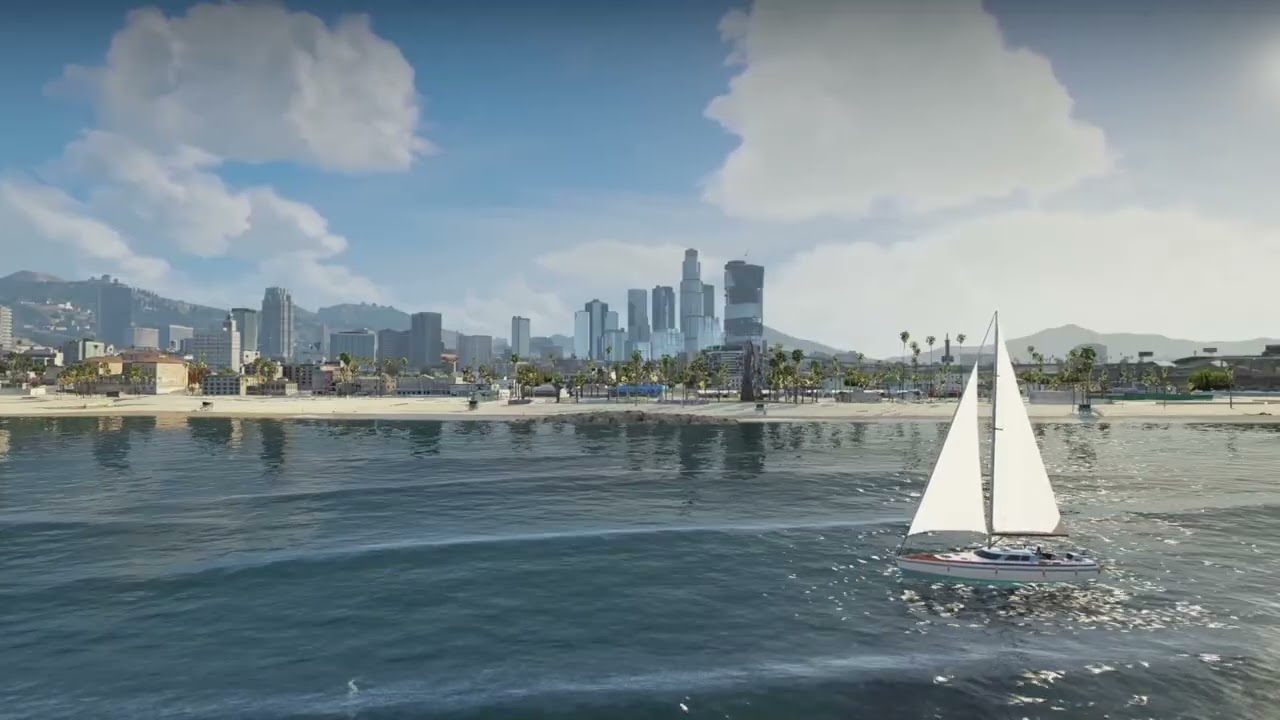 GTA 5 – Relax, Study & Drive | Stunning Los Santos Ambience HD