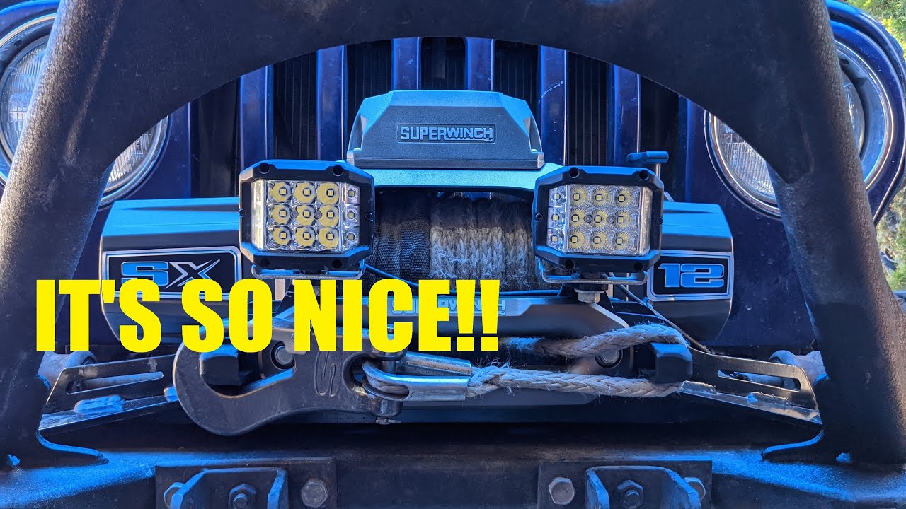 No More Smittybilt XRC Gen3 Winch! Upgraded to SuperWinch!