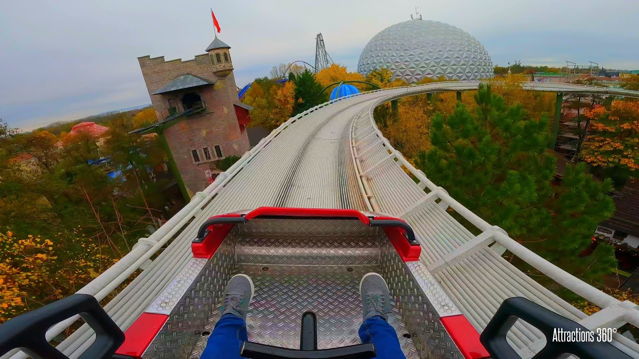 [4K] Swiss Bobsled Ride | No Tracks | Europa Park 2022