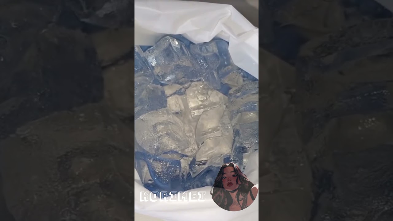 ice eating cubes 