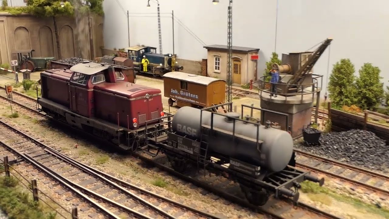 Hafen-Eisenbahn-Anlage Rudolf 1:32 von Ruud Hendriks - Inte. Spur-1-Treffen Technik Museum Speyer
