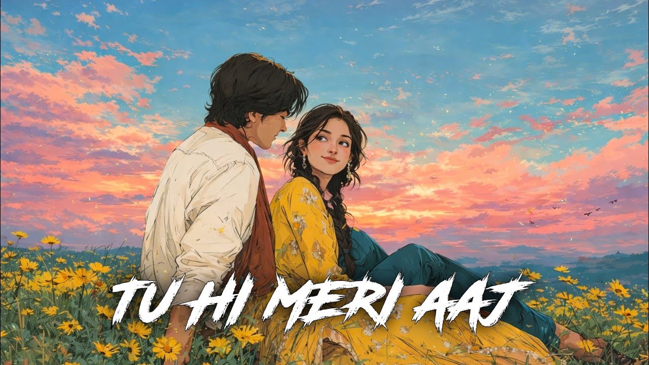TU HI MERI AAJ (Official music lyrics) love song | Azay 