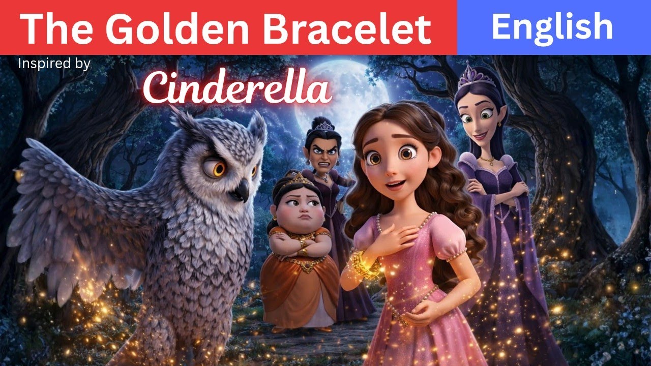 The Story of Cinderella |The Golden Bracelet | Magic Tale Animation | Bedtime Stories in English 