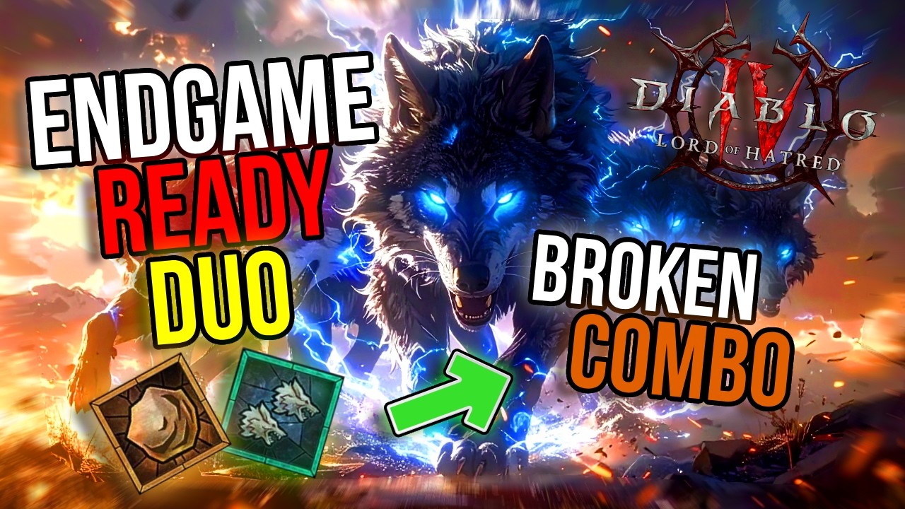 Diablo 4: Идеальный дуэт друидов для быстрого фарма и прохождения ямы 100+ уровней, 12 сезон, PTR