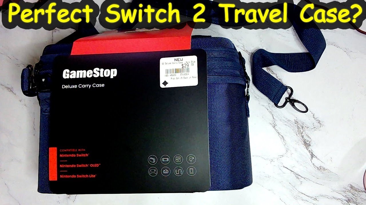 Perfect Switch 2 Carrying Travel case may be one you already own. (GameStop Deluxe Carry Case)