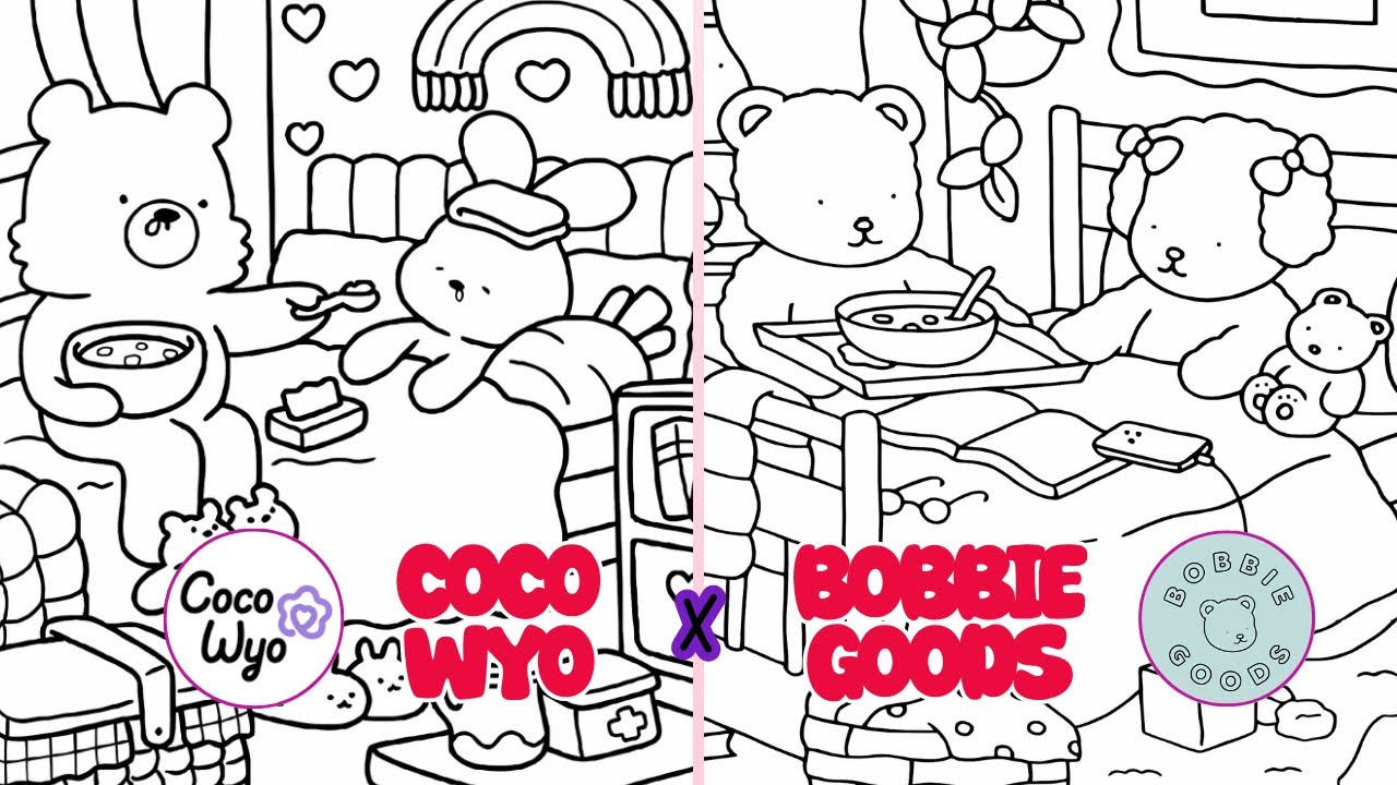 PINTANDO BOBBIE GOODS X COCO WYO | A GRANDE BATALHA | DIAS FRIOS | COZY FRIENDS | PINTE COMIGO