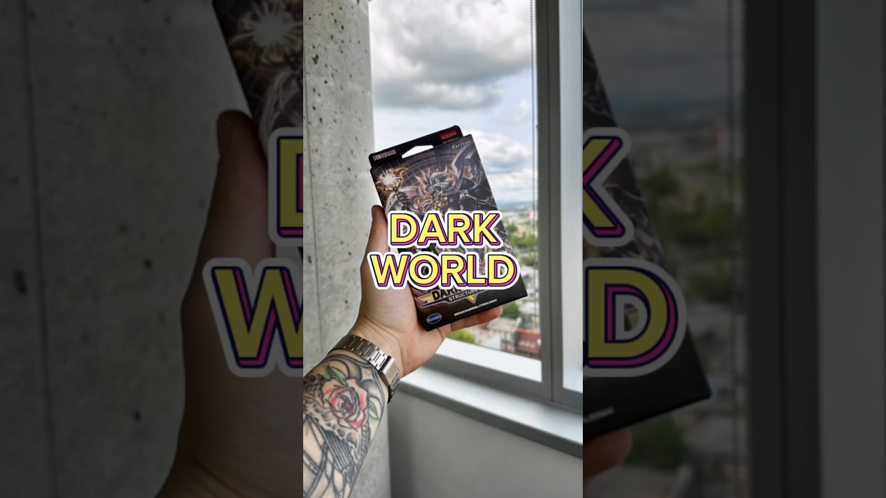 OPENING : DARK WORLD STRUCTURE DECK 💀 #yugioh #short #shorts #dark #viral