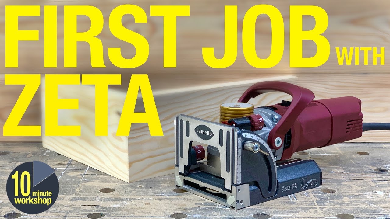 My First Commercial Job with the Lamello Zeta P2 [video #340]