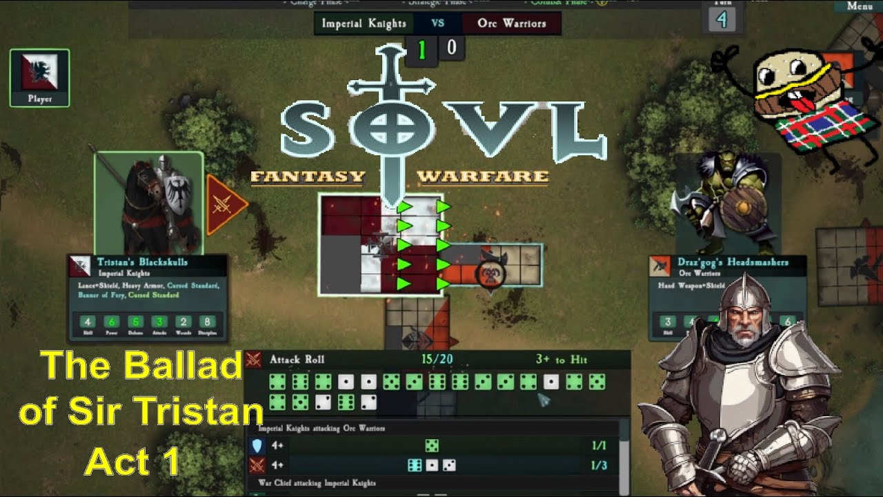 SOVL Fantasy Warfare: The Ballad of Sir Tristan - Act 1
