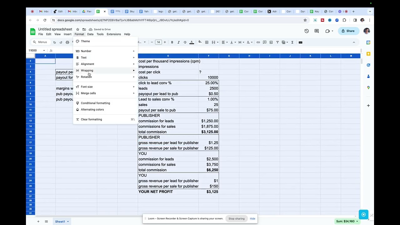 Get Traffic From Publisher, Be Profitable, Using My Traffic Calculator Step By Step