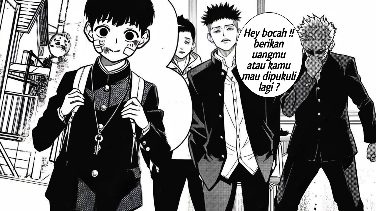 MC CUPU diBully & dipukuli Sampai Bonyok, Tidak tau nya Dia Seorang .. | Alur cerita manga