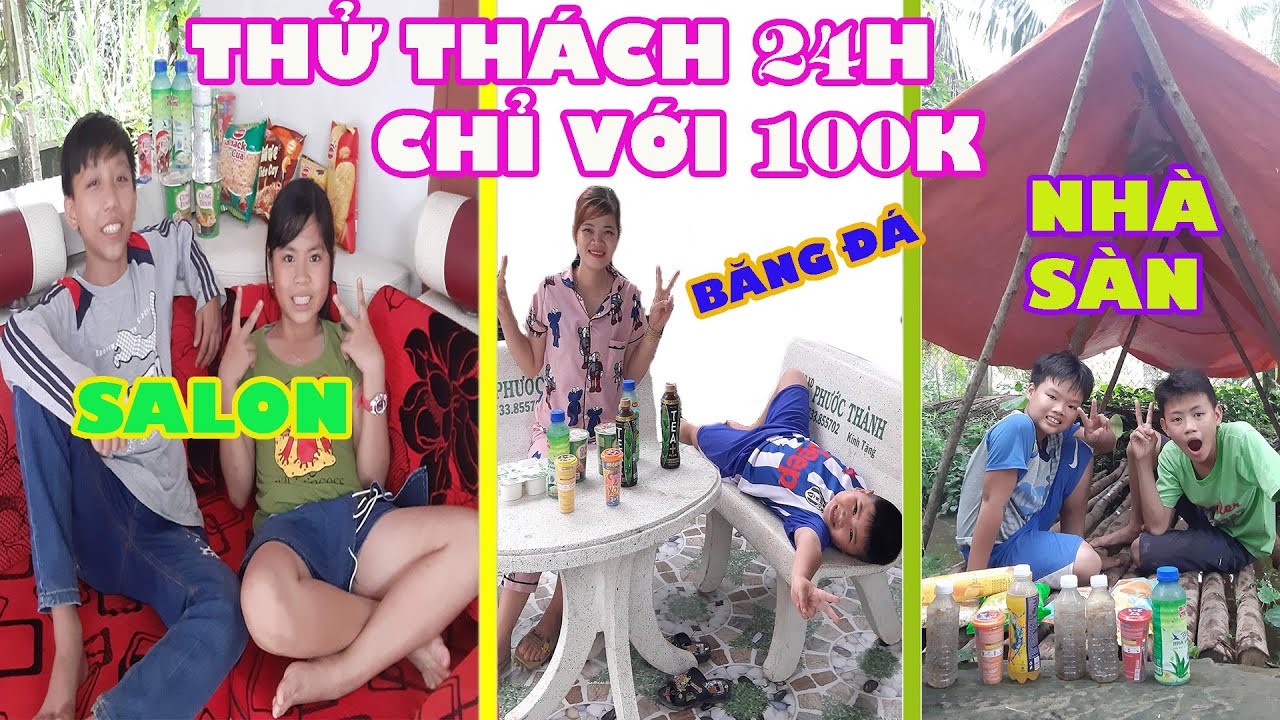 Thử Thách 24h Theo 3 Địa Điểm Chân Không Chạm Đất 