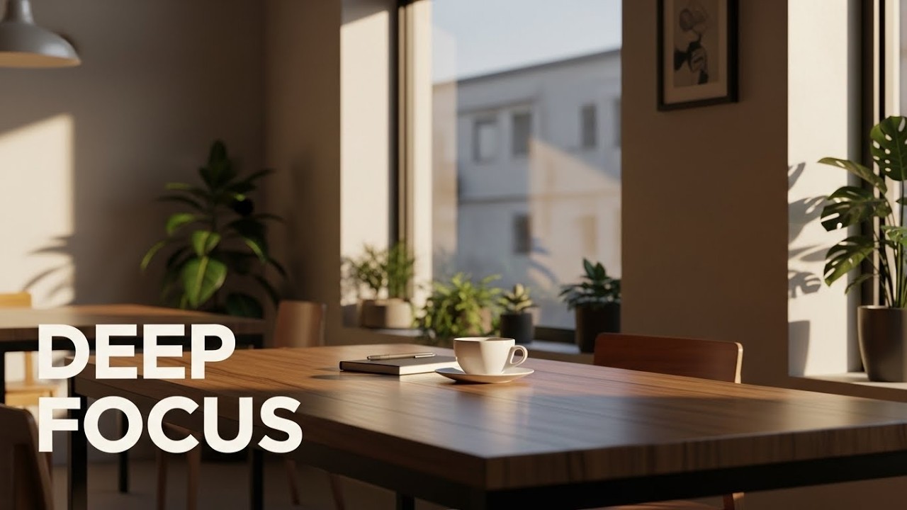 Deep Focus Ambient — Minimal Sounds for Calm & Concentration