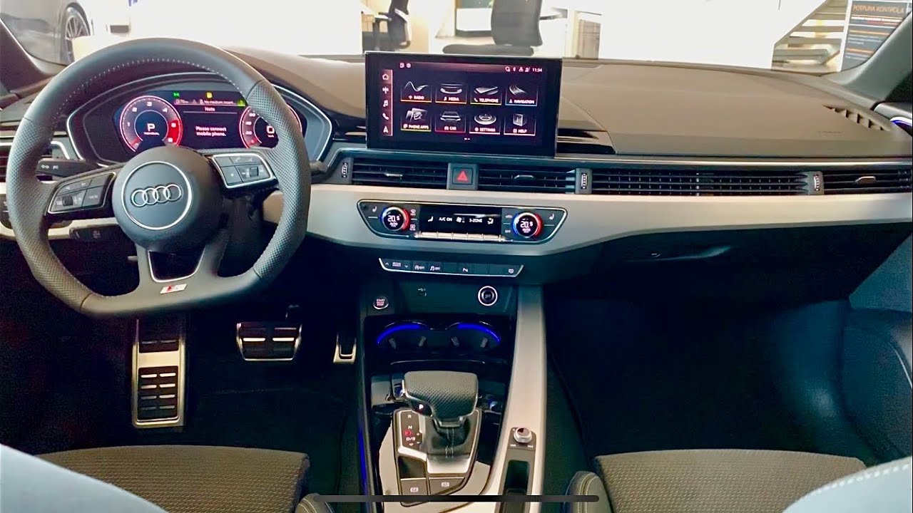 Audi A5 Sportback 2020 - ИНТЕРЬЕР-ТУР (AMBIENT LIGHTS, новая информационно-развлекательная система)