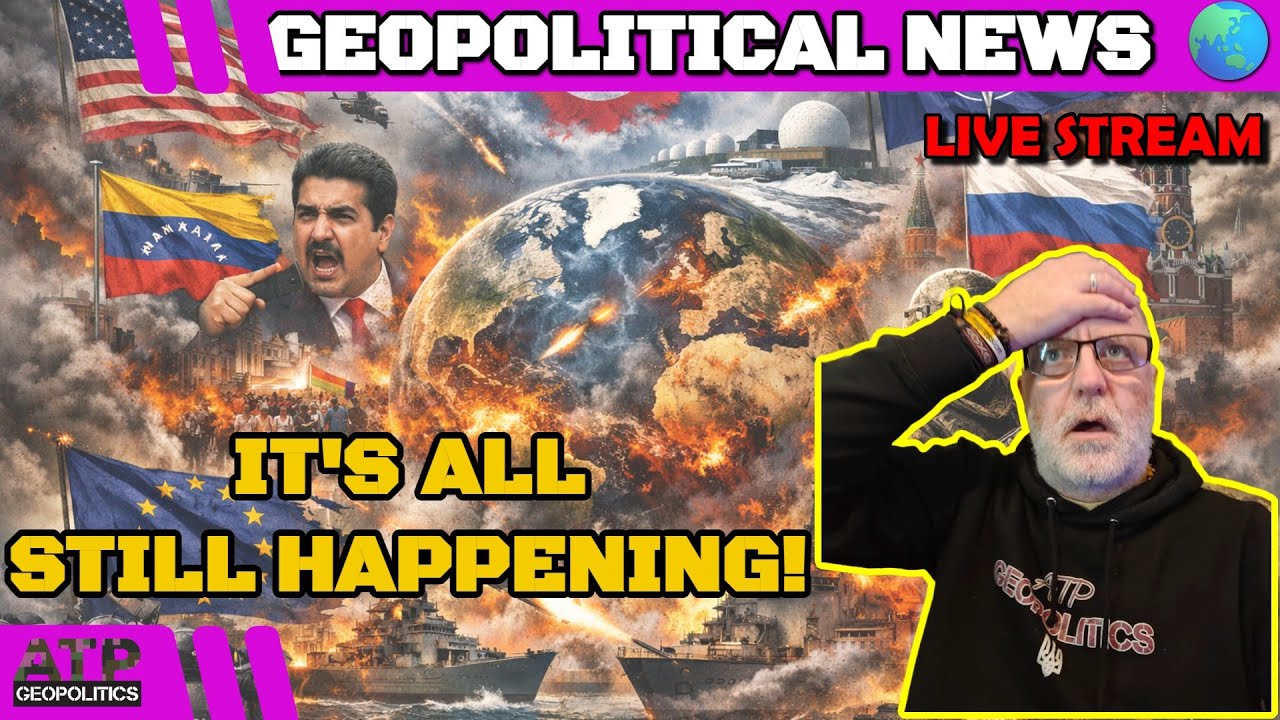 Venezuela, Greenland, & Ukraine War 🔴 LIVE STREAM: Geopolitics News - It's All Happening