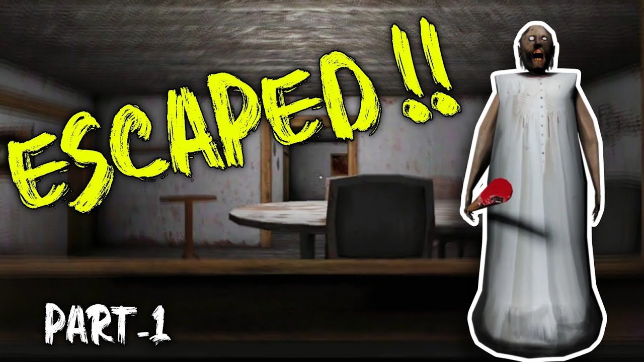 FINNALLY ⚡ I ESCAPED FROM GRANNY HOUSE 😱PART-1 || GRANNY CHAPTER 1 FULL VIDEO