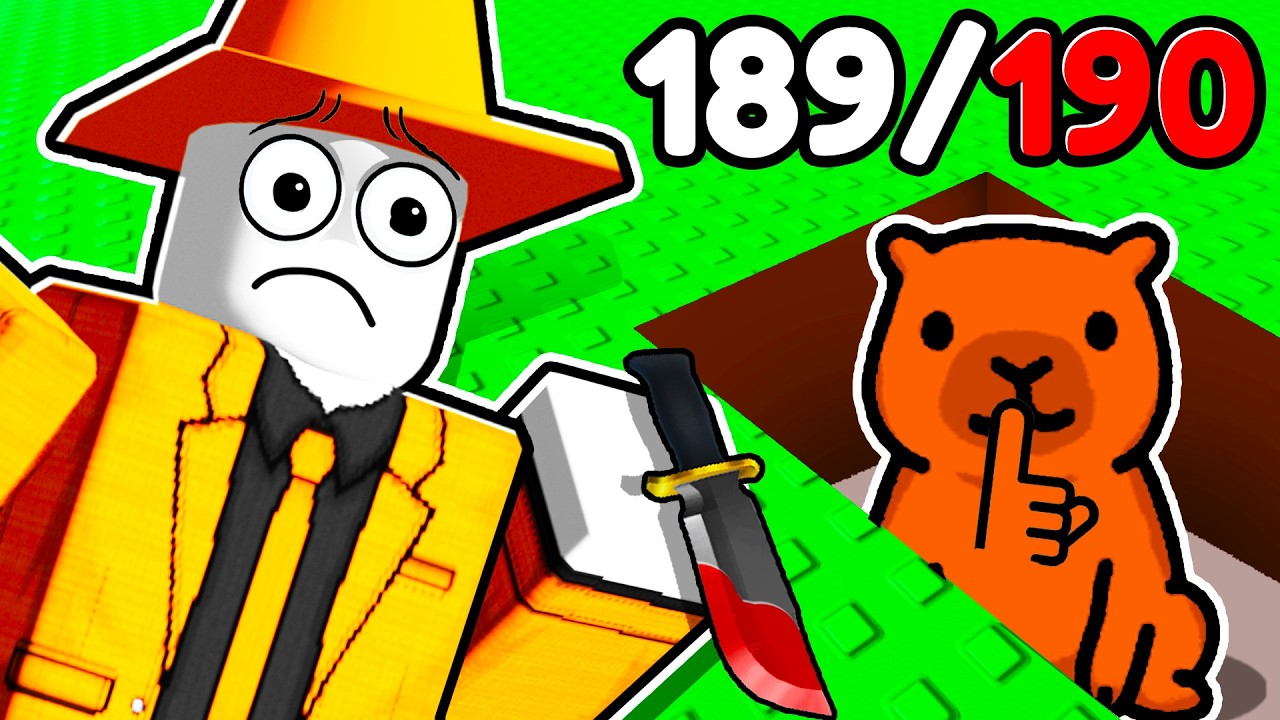 Finding EVERY CAPYBARA in Roblox Find the Capybaras Update...