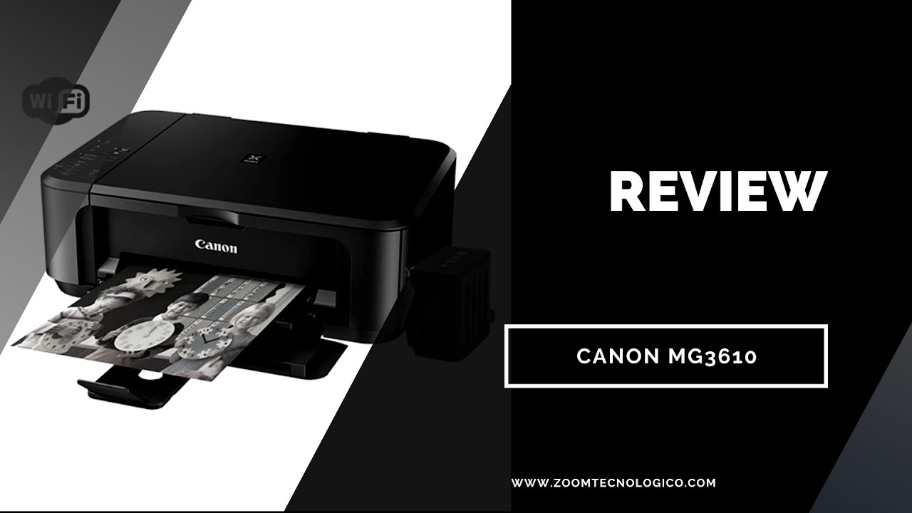 Review Impresora Canon PIXMA MG3610 en español