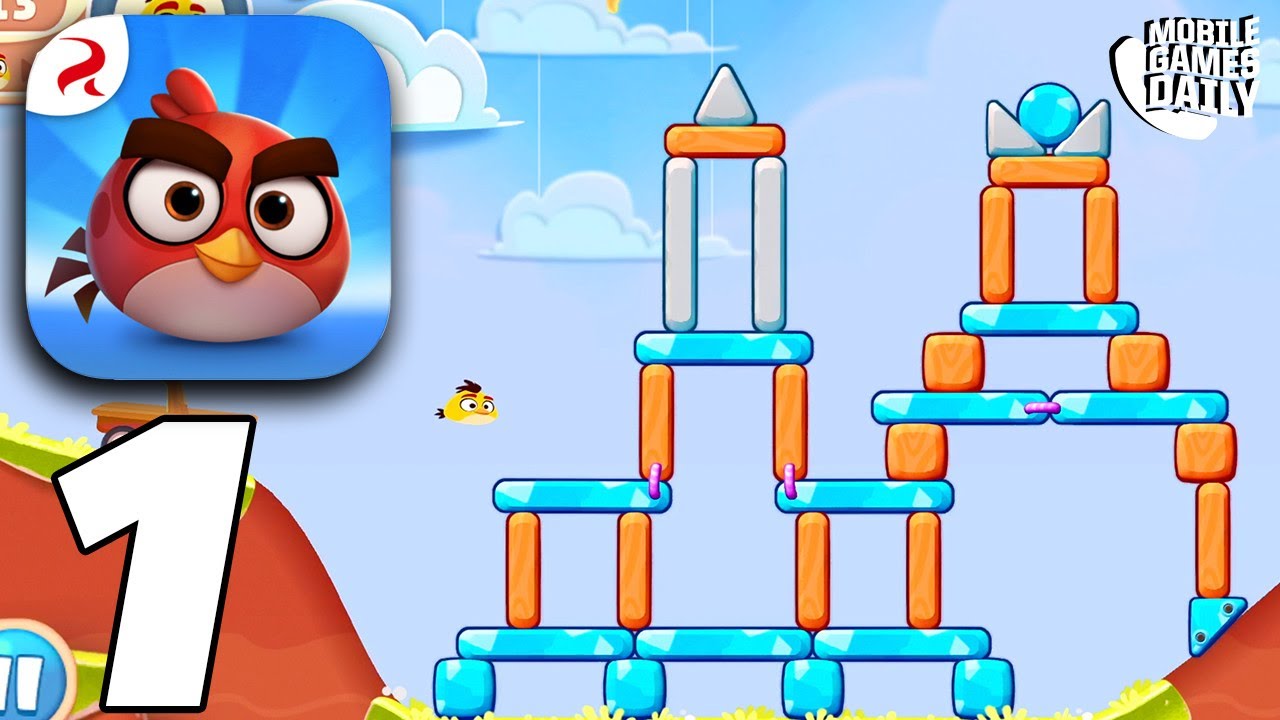 ANGRY BIRDS CASUAL Gameplay Walkthrough Part 1 - Levels 1-10 (iOS Android)