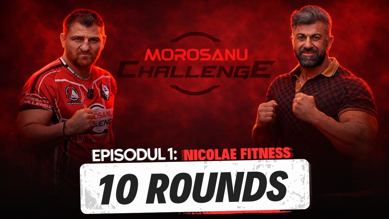 10 ROUNDS w/ Nicolae Fitness (mi-a distrus manechinul)