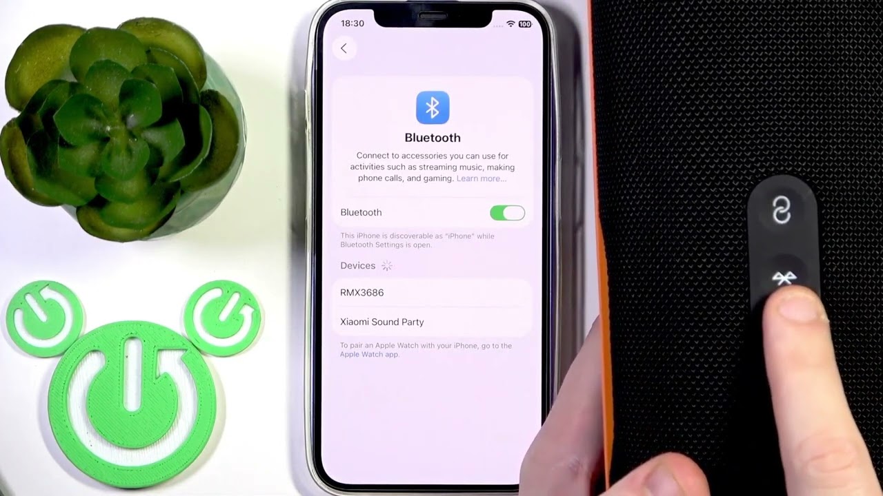 Wie verbinde ich den XIAOMI Sound Party Lautsprecher mit dem iPhone?