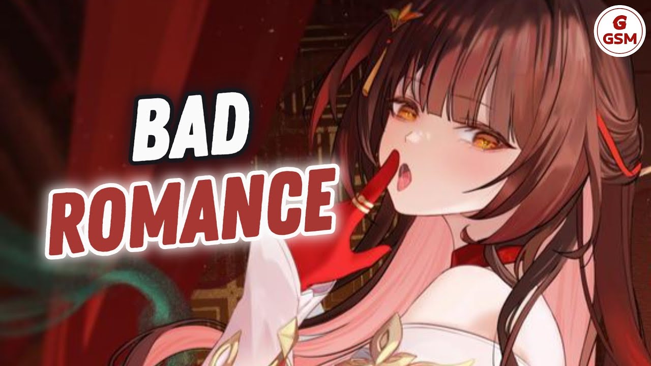Nightcore - Bad Romance (Rock Version) - (Lyrics)