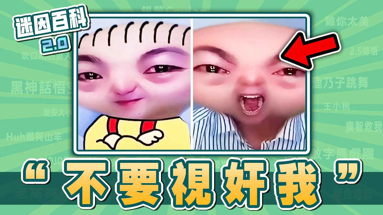 最難繃的一集⚡⚡⚡！“不要視奸我”是什麽迷因？【迷因百科】#不要視奸我 #周叔教表演 #蓋酷家庭 #惡搞之家 #DBD #逆轉裁判 #JOJO的奇妙冒險 #minecraft #meme #迷因