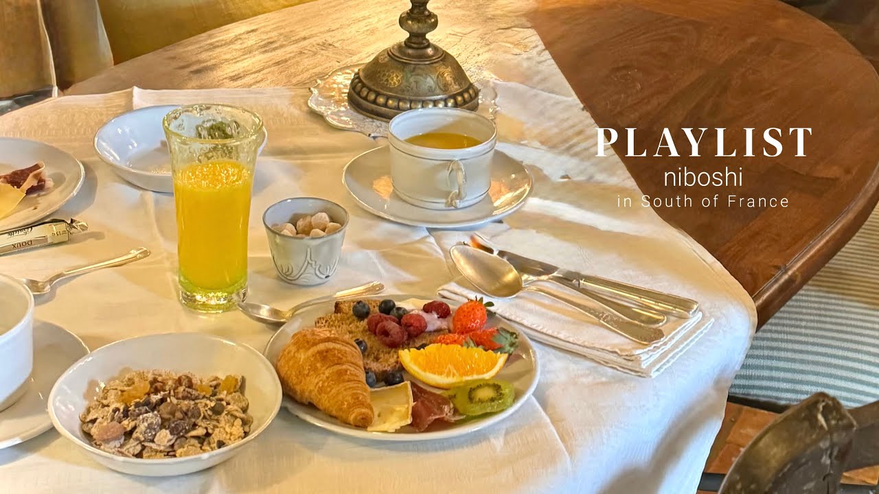 [Playlist] in a small French villa.
