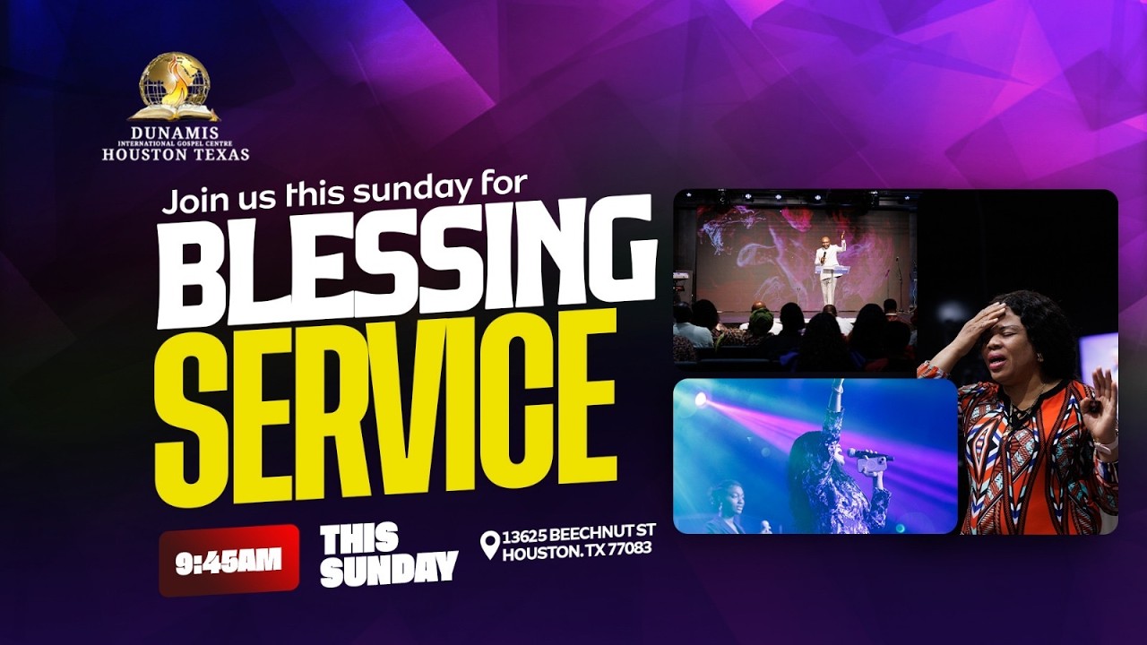 BLESSING SERVICE LIVE  | Dunamis Houston | March 1st, 2026