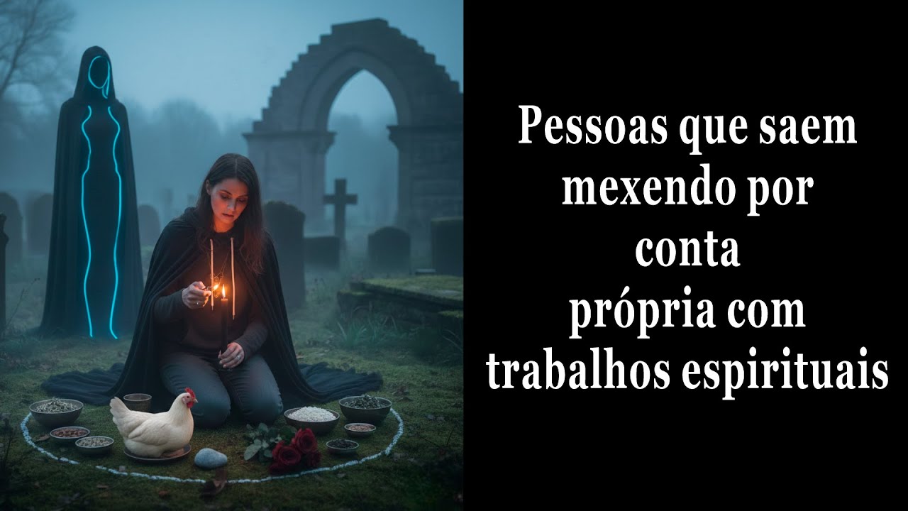 Pessoas que saem mexendo por conta própria com trabalhos espirituais