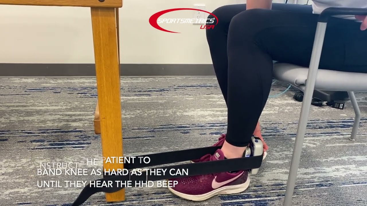 Isometric Quadriceps & Hamstring Testing HHD