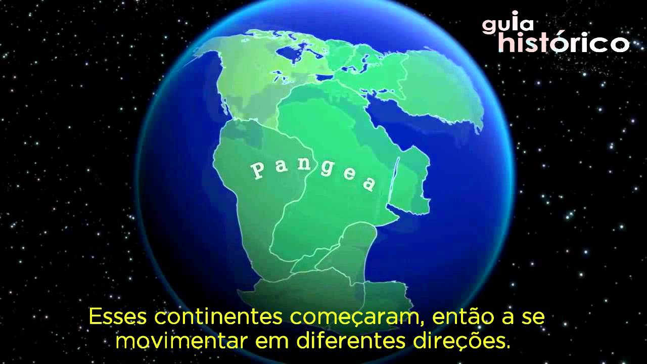 VOCÊ SABE, O QUE É PANGÉIA? - GUIA HISTÓRICO