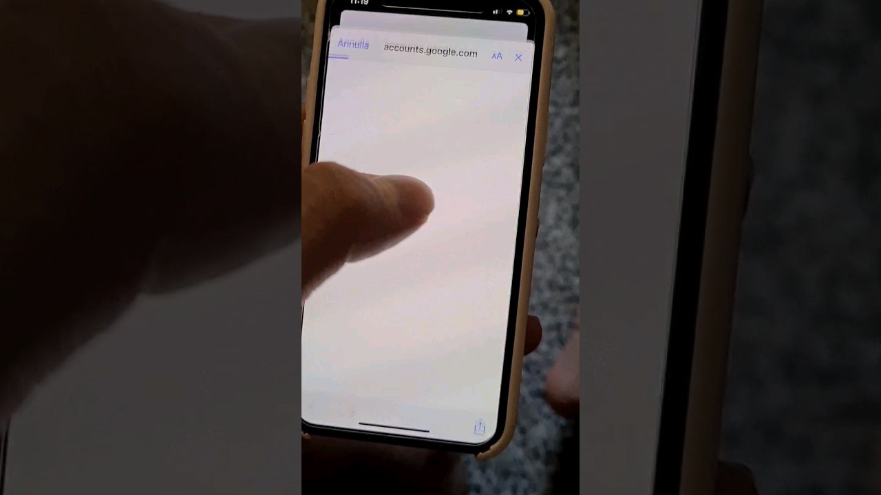 Account Google Su Iphone #assistenza #iphone #iphone12 #apple