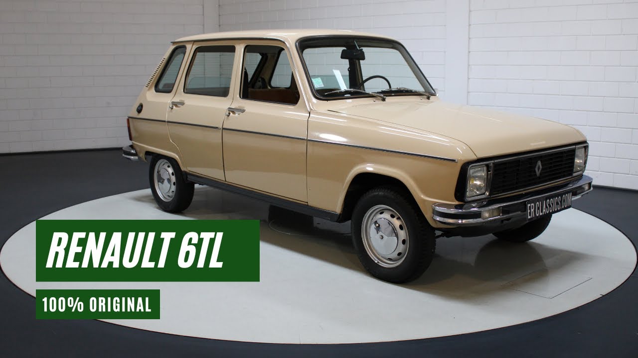 Renault 6 TL | Completely original | 2 owners | 1977 -VIDEO- www.ERclassics.com