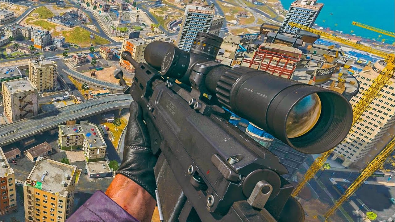 WARZONE URZIKSTAN LR 7.62 SOLO SNIPER GAMEPLAY! (NO COMMENTARY)