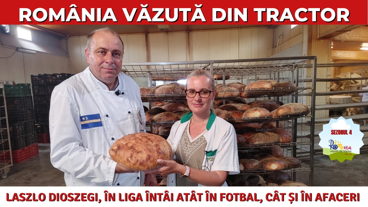 Laszlo Dioszegi, în liga întâi atât la fotbal, cât și în afaceri / România Văzută Din Tractor