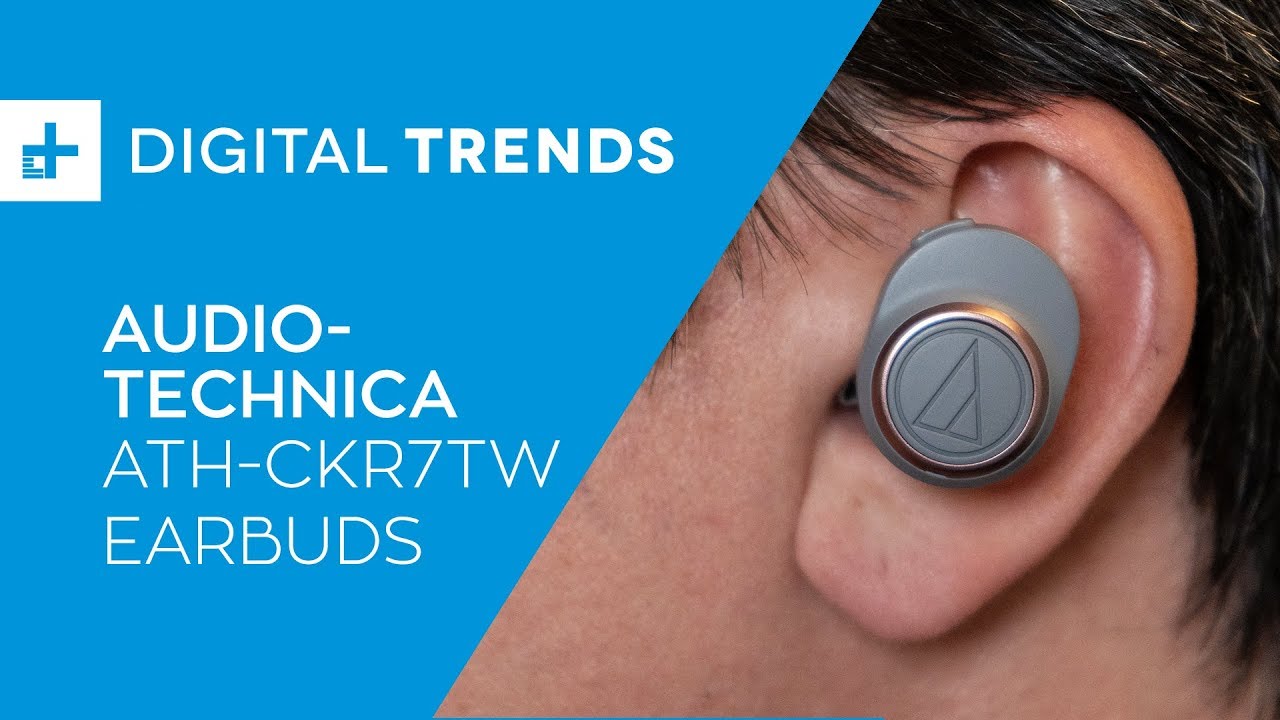 Audio-Technica’s CKR7 true wireless earphones: Excellent sound, archaic design