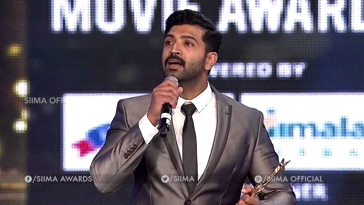 SIIMA 2016 Best Actor Negative Role Tamil | Arun Vijay - Yennai Arindhal
