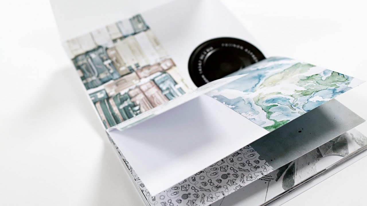 Minialbum-Tutorial mit interaktiven Elementen | Teil 1 (Album)