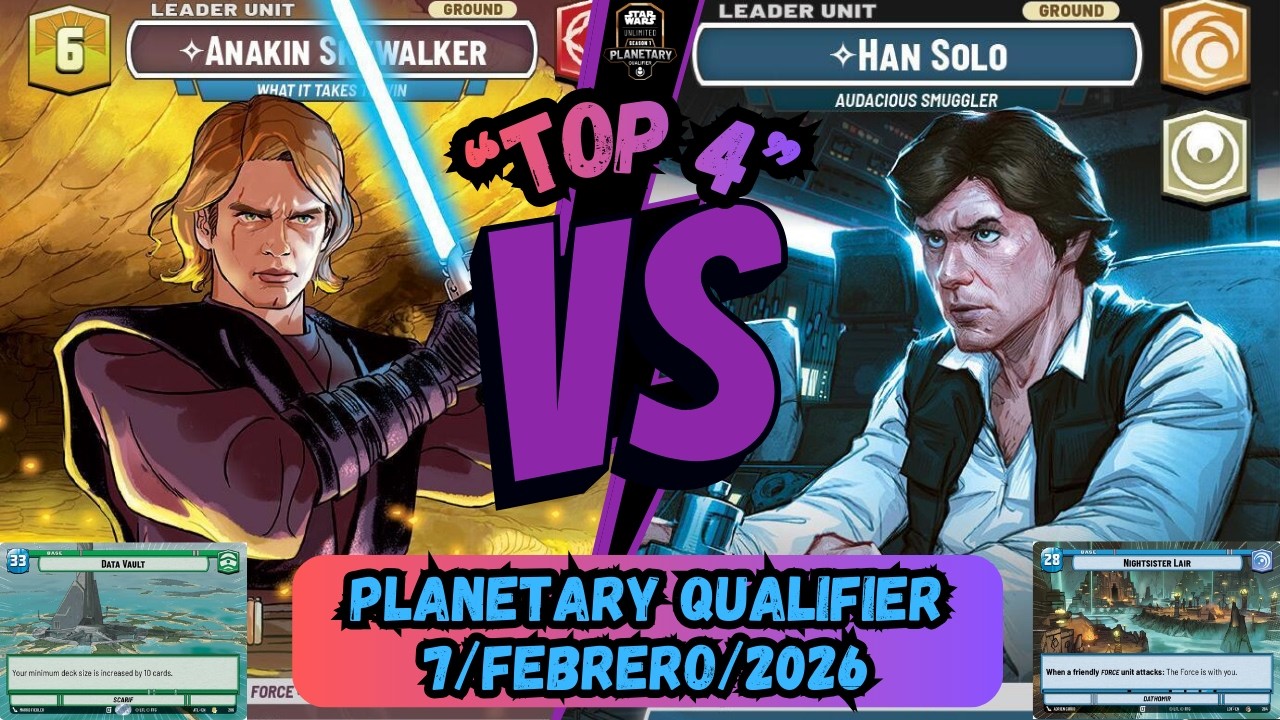 Game Play Narrado TOP 4 Planetary Qualifier Secrets of Power México del 7-Febrero-2026