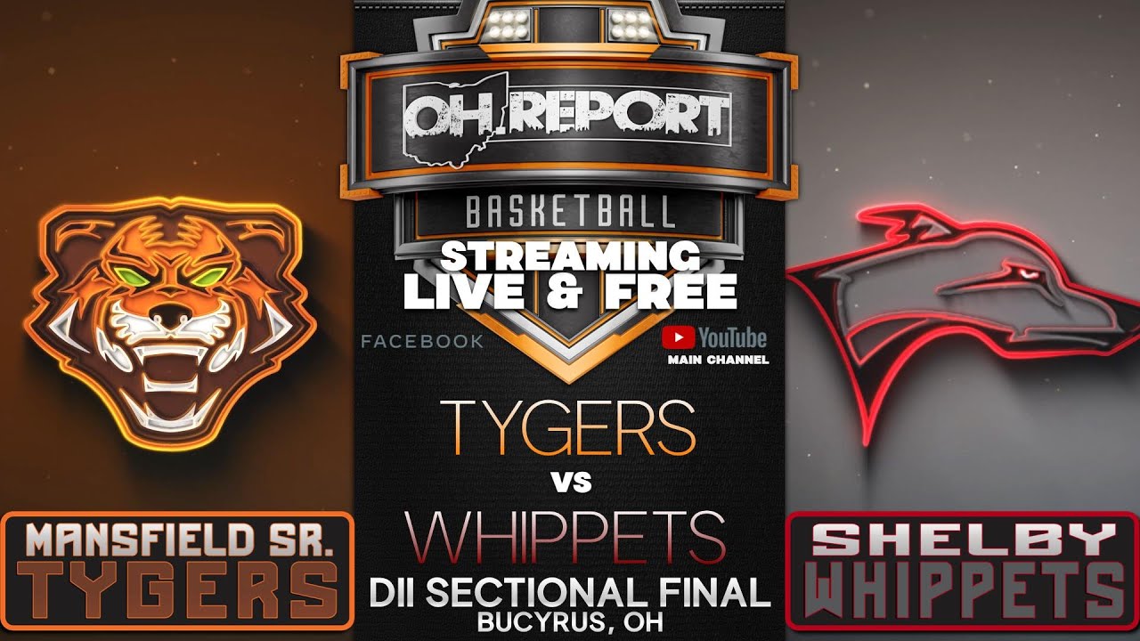 #2 Shelby (19-3) vs #8 Mansfield Senior (6-15) Boys D2 Sectional Championship