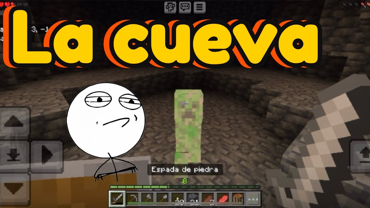 Explorando la cueva/serie de minecraft cap 2