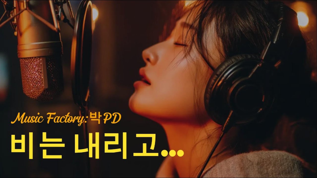 🎵 비는 내리고...| 감성발라드, 7080발라드ㅣAIIN:아인