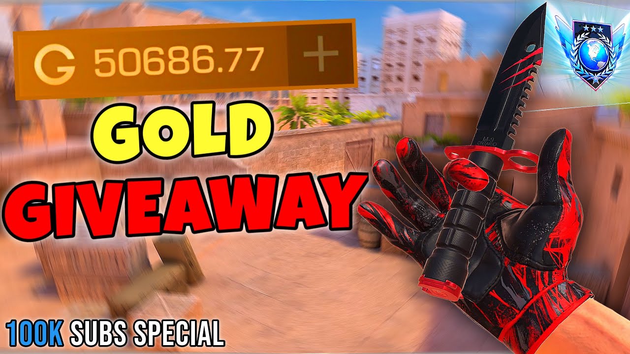 50K Gold Giveaway - 100K Subs Special! 💙🎁🔥 STANDOFF 2 | Full Competitive Match Gameplay | 0.36.1