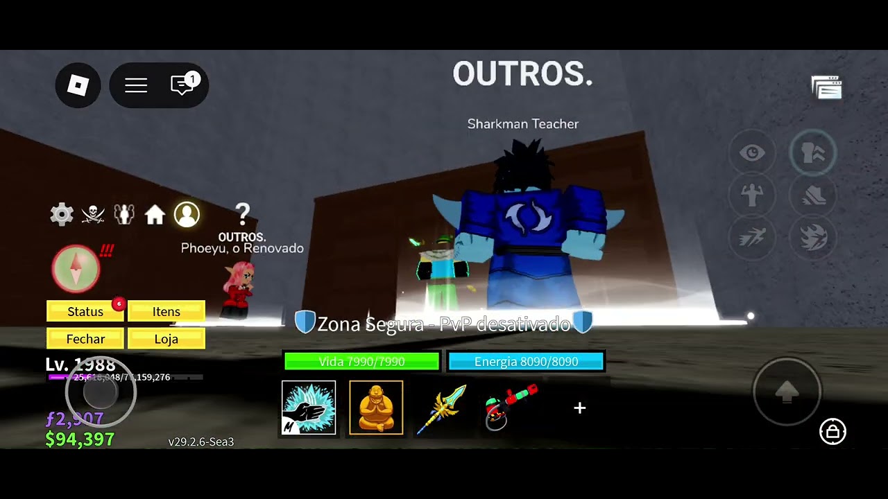 Parte 2 tentando pegar a yama