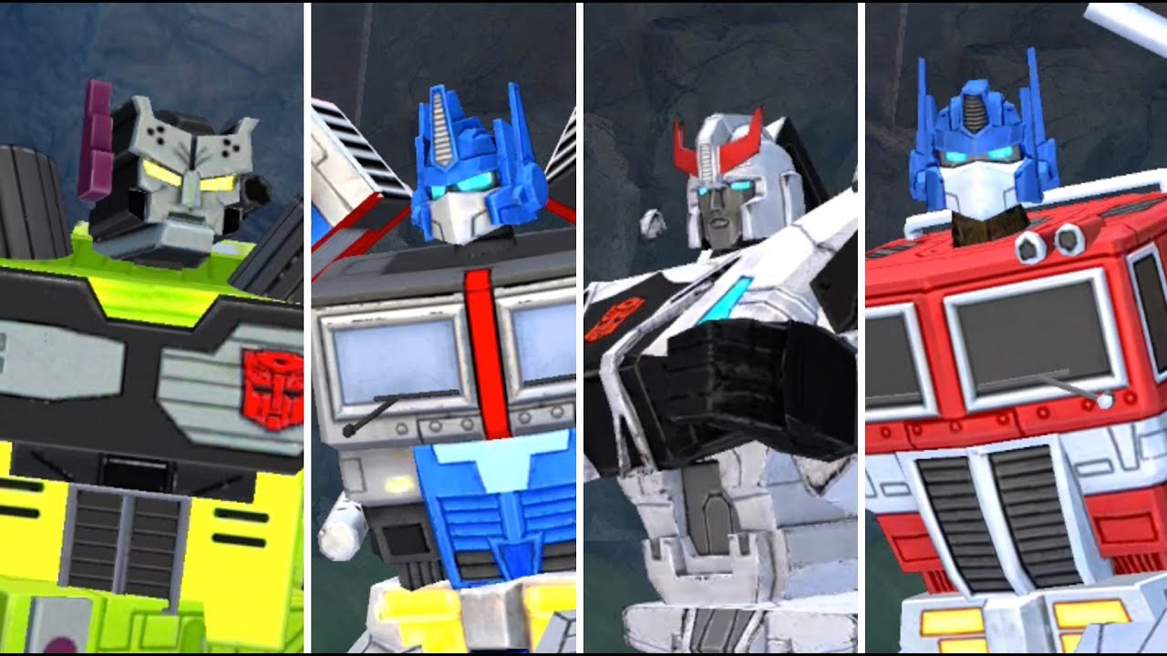В Armada Scarvenger встречаются Оптимус и Лазер Оптимус.