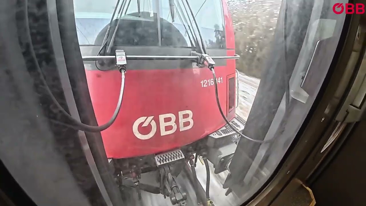 Mitfahrt im EC 71 Emona Wien Meidling ~ Graz Hbf via Semmeringstrecke am 16.01.2026