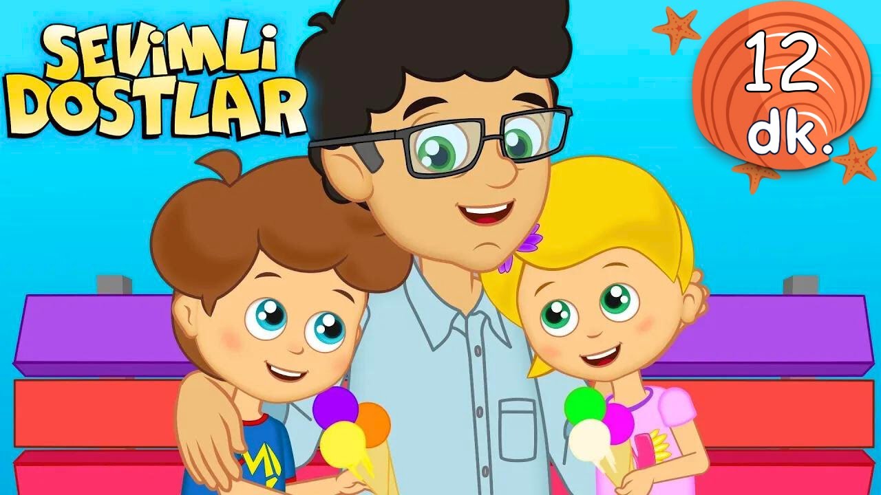 Babalar G&uuml;n&uuml; Şarkısı💓 Benim Canım Babacığım🥰 Sevimli Dostlar Bebek ve &Ccedil;ocuk Şarkıları