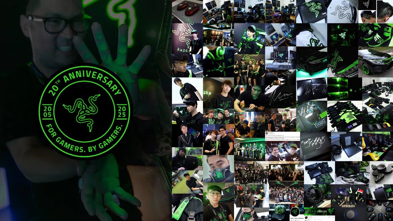 WISHING RAZER HAPPY 20TH ANNIVERSARY!